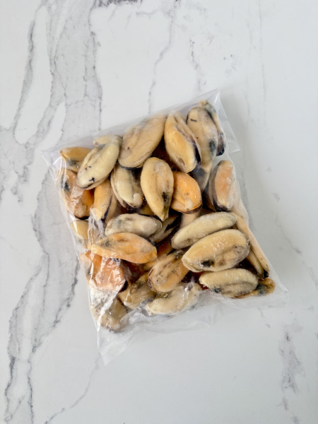 Мясо синих мидий бланшированное 20/40