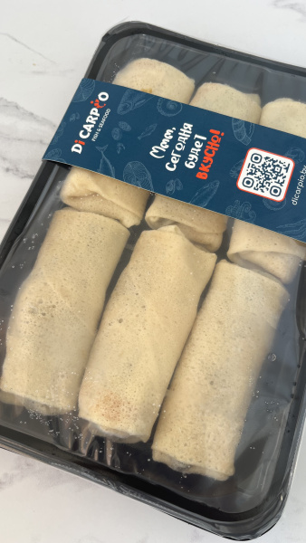 Блинчики с пекинской капустой и грибами шиитаке