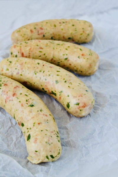 Купаты с лососем и сыром