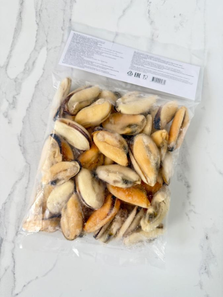 Мясо синих мидий бланшированное 20/40